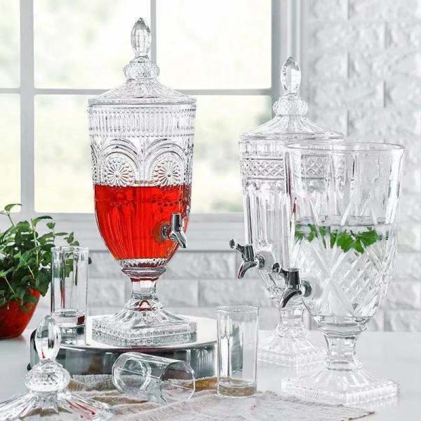 Großhandel B2B Getränkespender aus Glas Design Wasserspender
